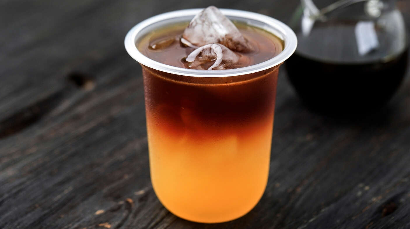 Iced Orange Americano