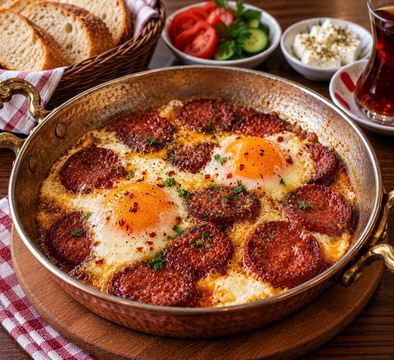 Sucuklu Yumurta