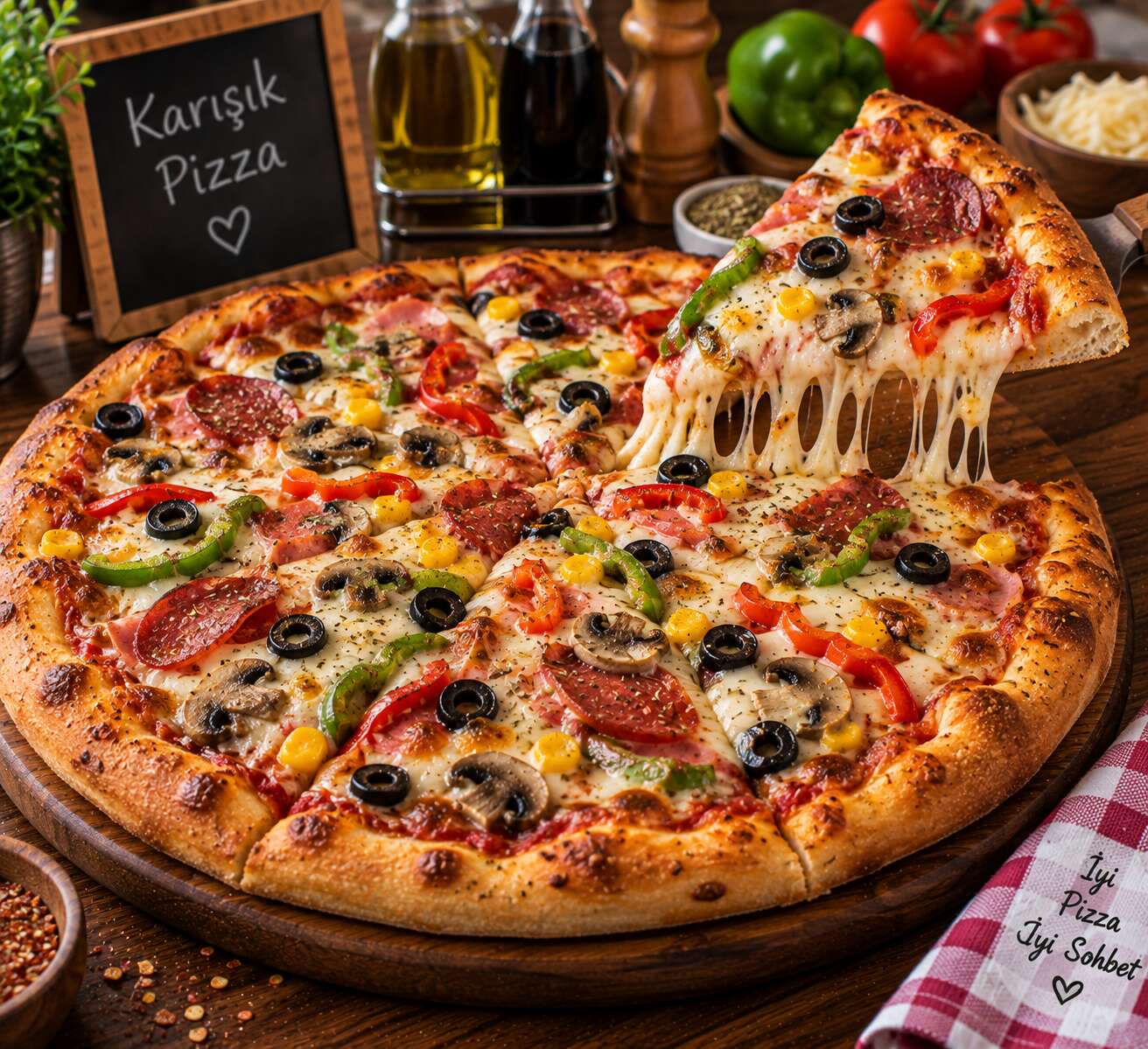 Karışık Pizza