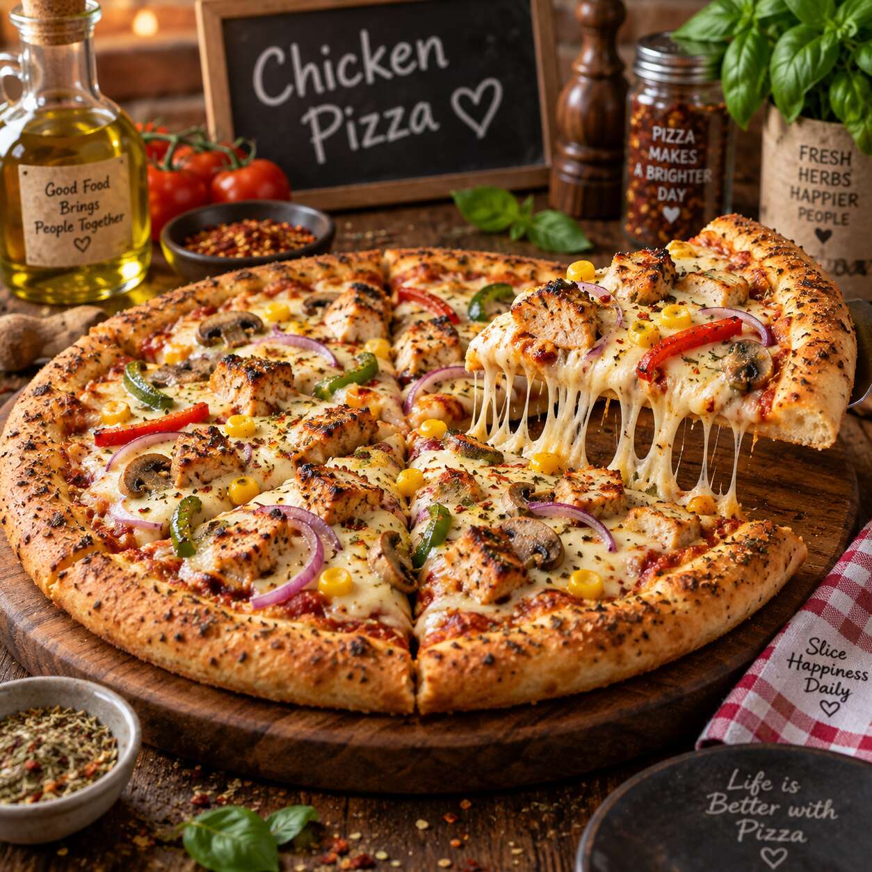 Chicken Pizza