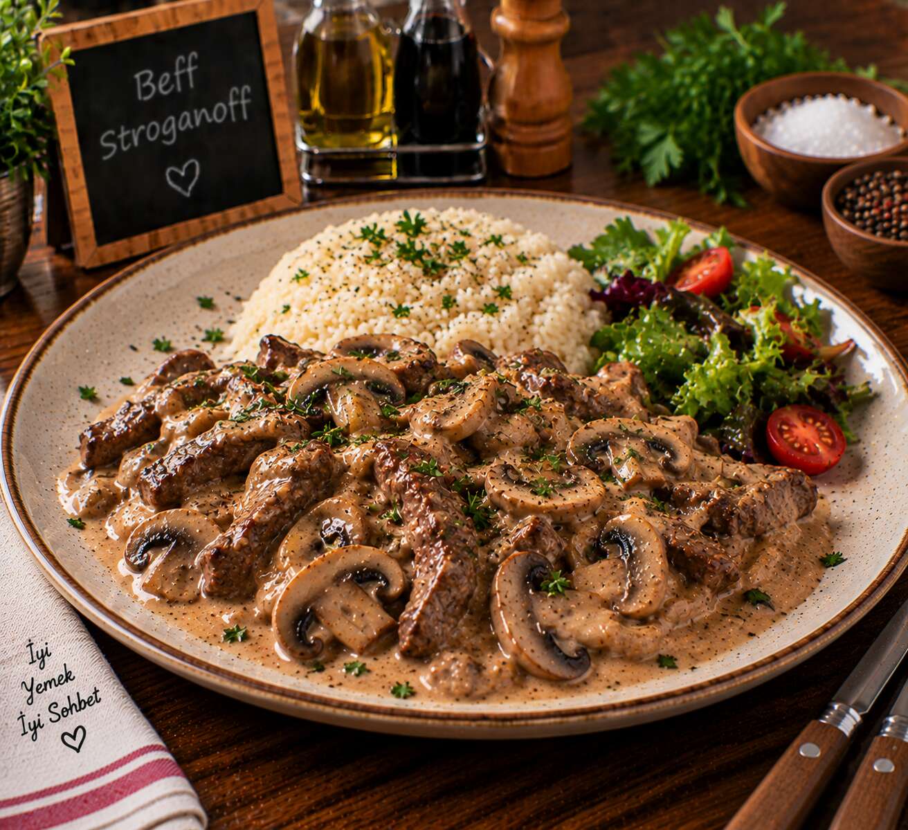 Beff Stroganoff