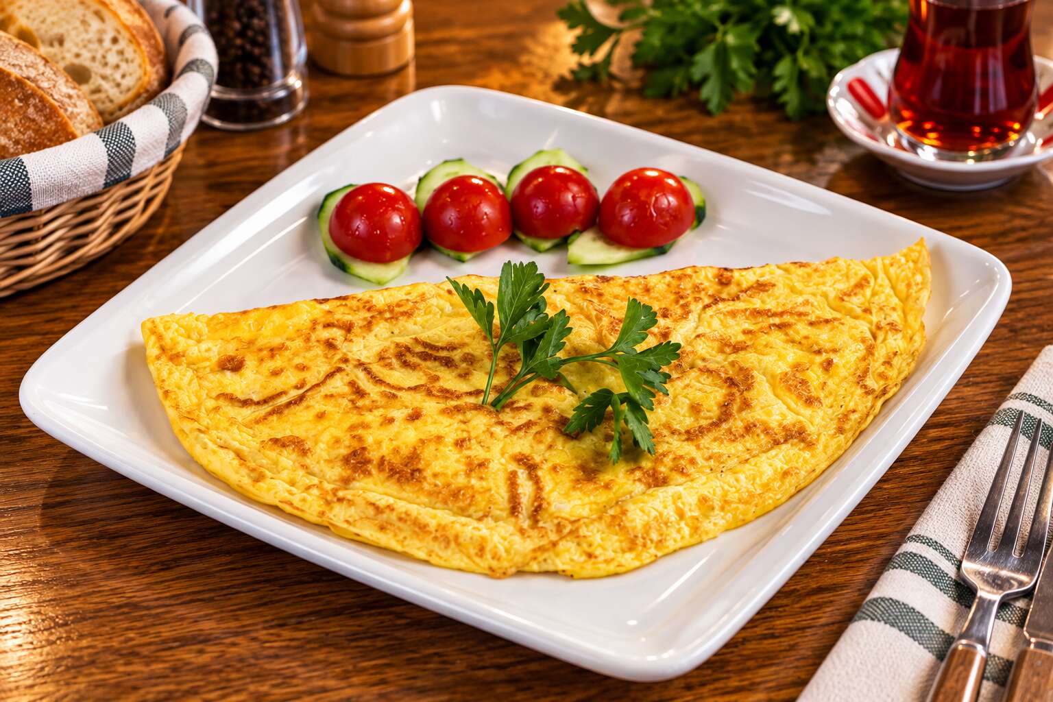 KAŞARLI OMLET