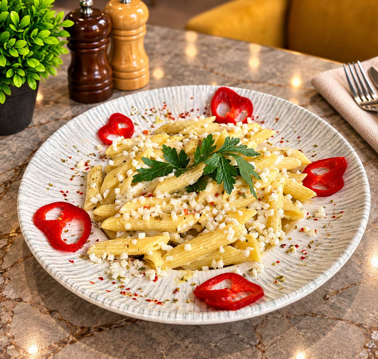 PENNE PESTO