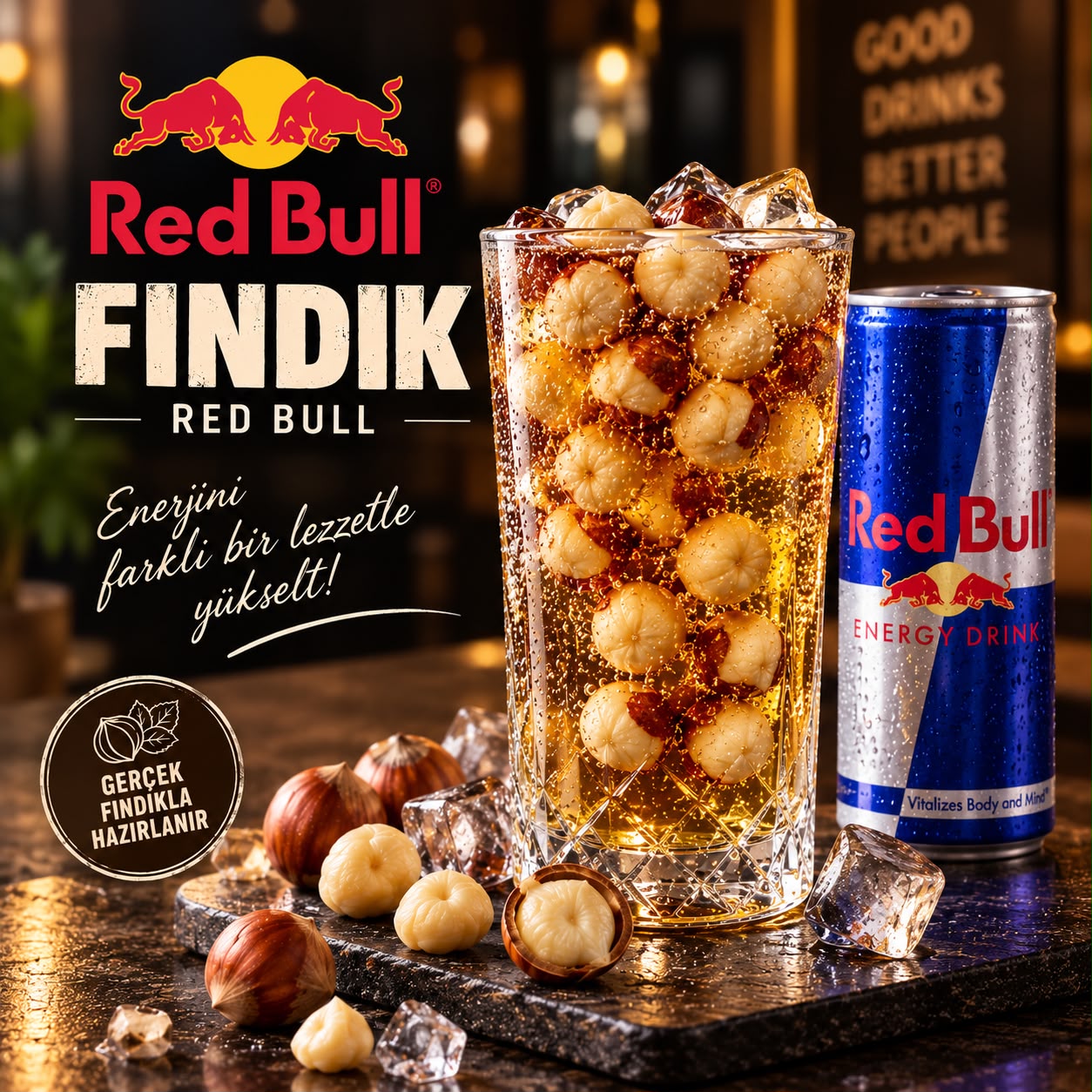 REDBULL + FINDIK