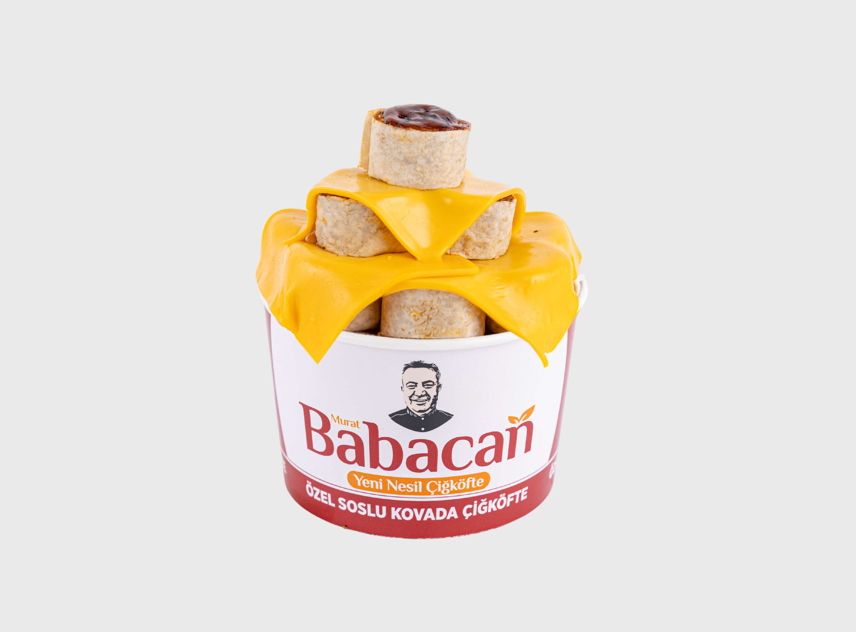 Cheddar Peynirli Çiğ Köfte Kova