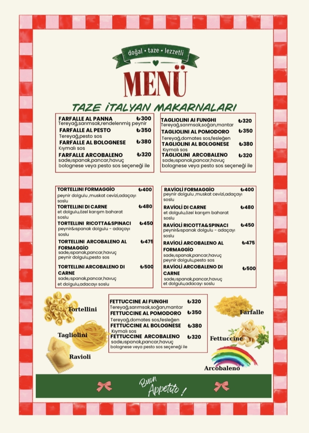 Cucina Menü 3