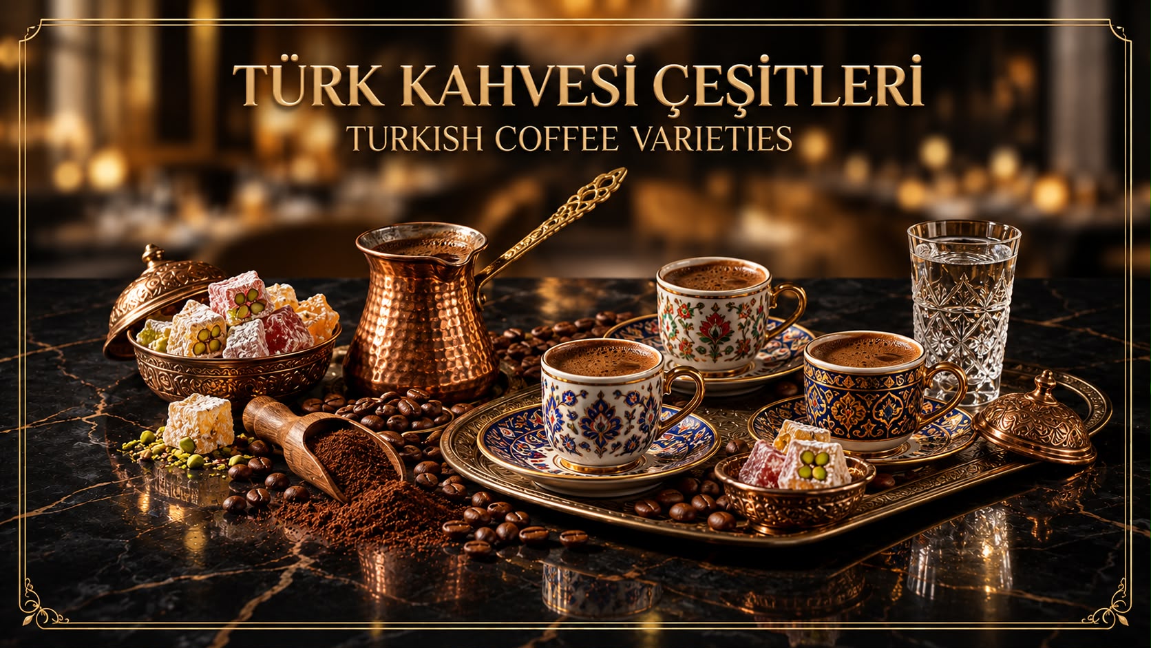TÜRK KAHVESİ ÇEŞİTLERİ