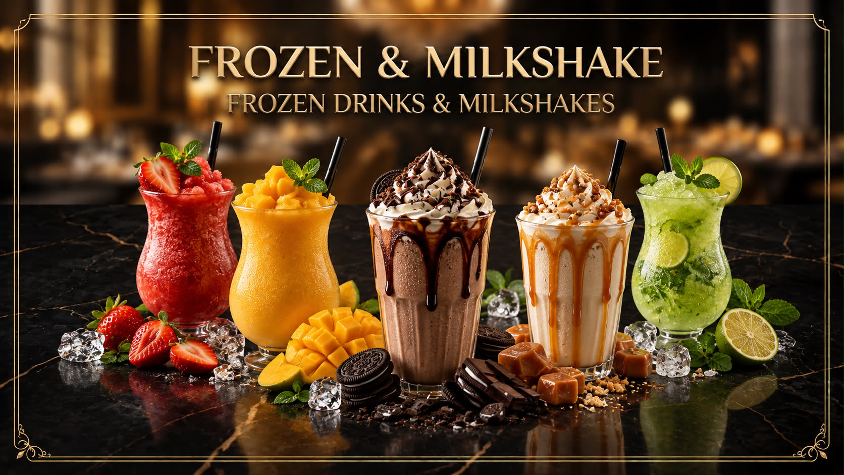 FROZEN&MİLKSHAKE