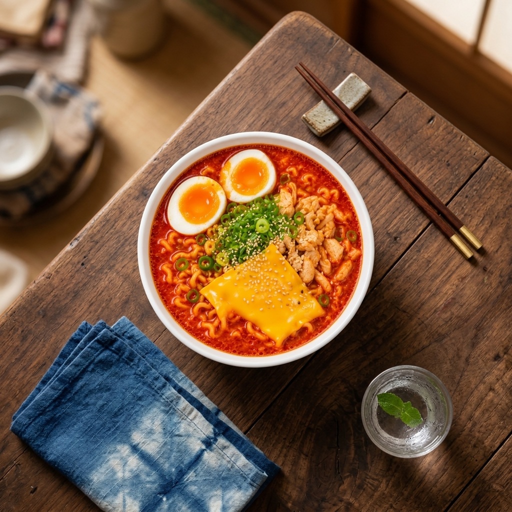Tavuklu Kore Ramen