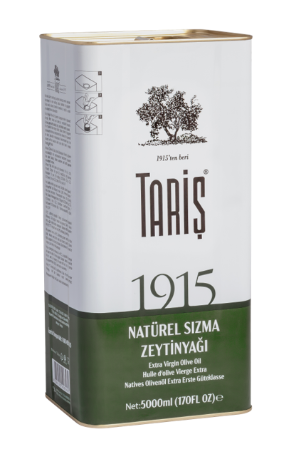 TARIŞ 1915 NATÜREL SIZMA ZEYTINYAĞI 5000 ML
