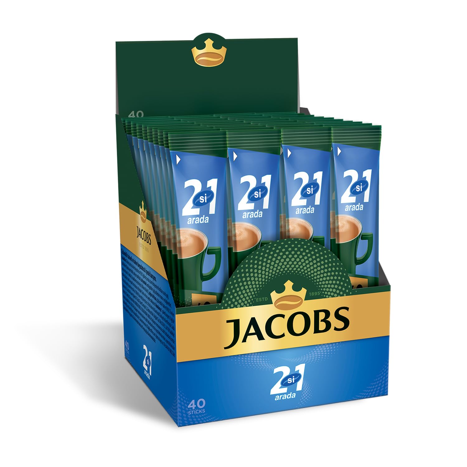 JACOBS 2 Sİ 1 ARADA 40 LI PAKET