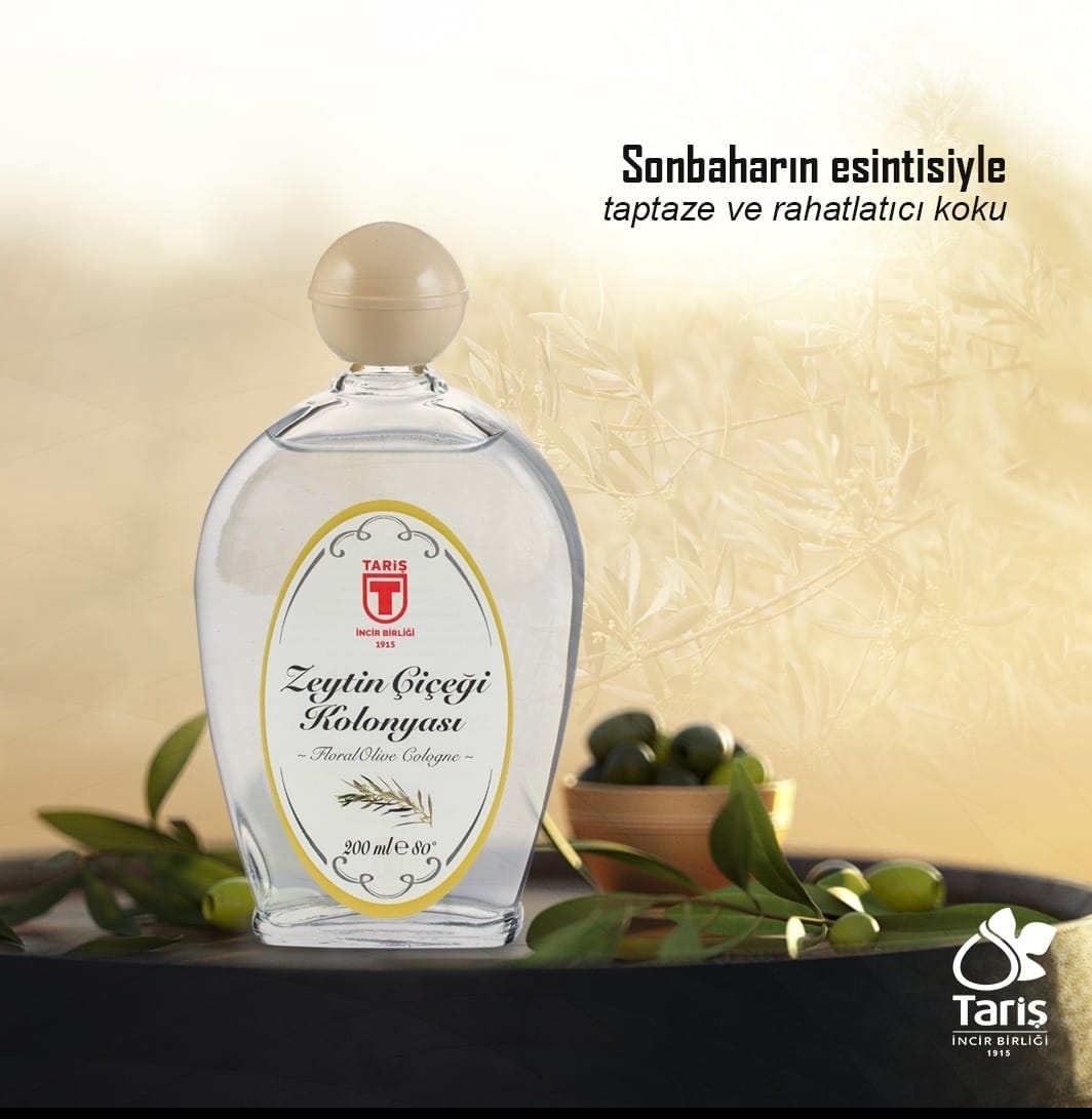 TARİŞ ZEYTİNÇİÇEĞİ KOLONYASI CAM 200 CC