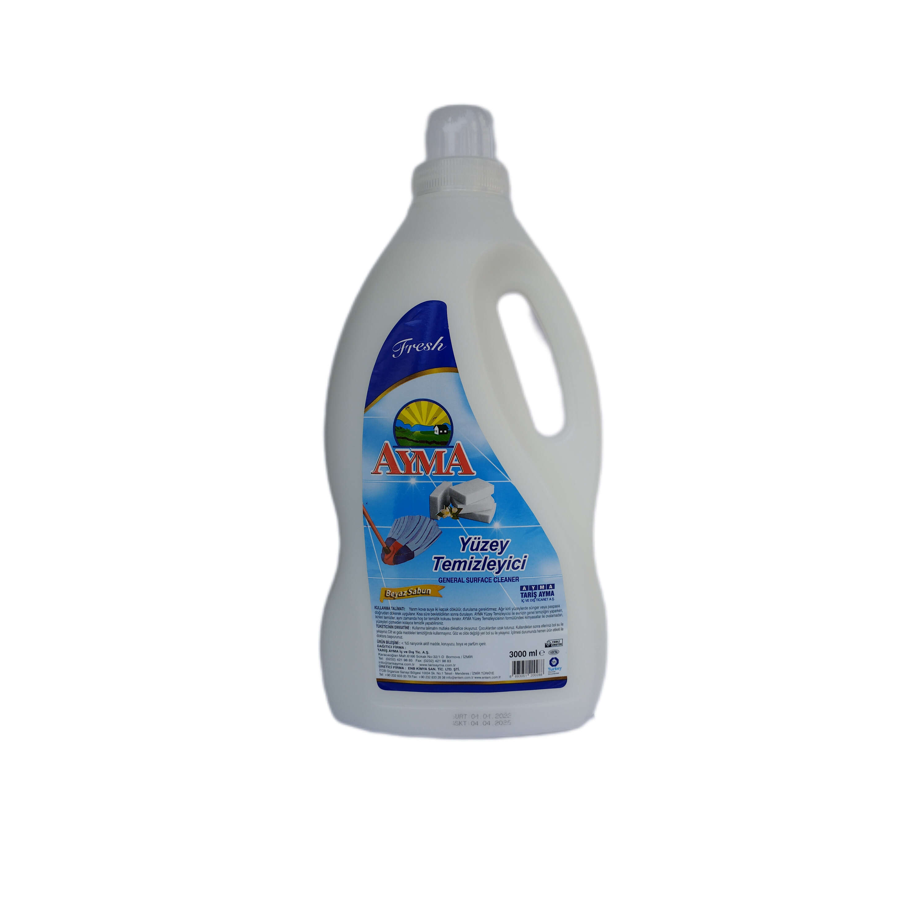 TARİŞ YÜZEY TEMİZLEYİCİ DETERJAN 3000 ML 