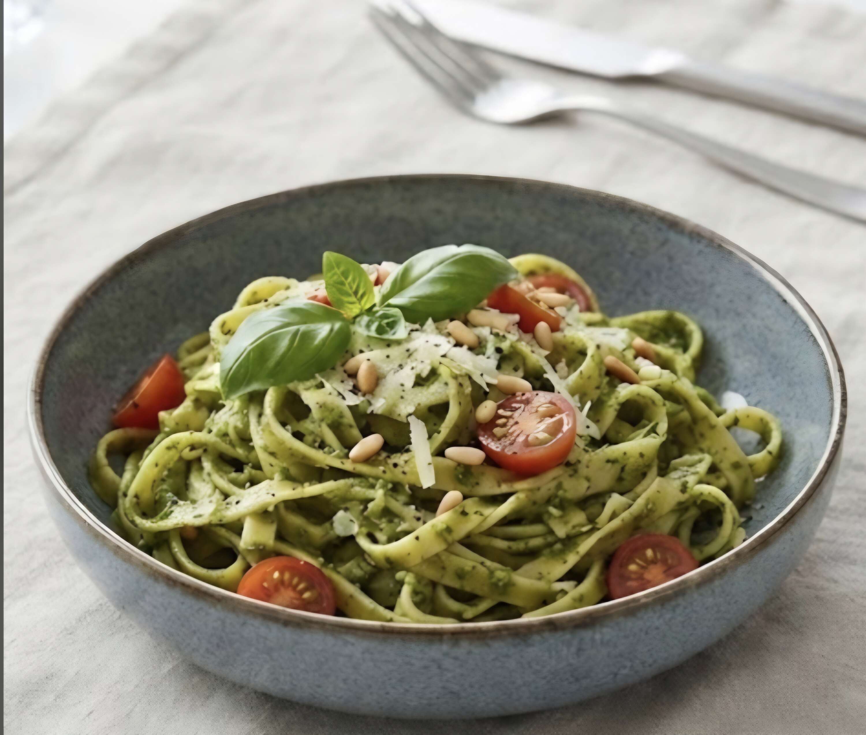 PESTO SOSLU MAKARNA