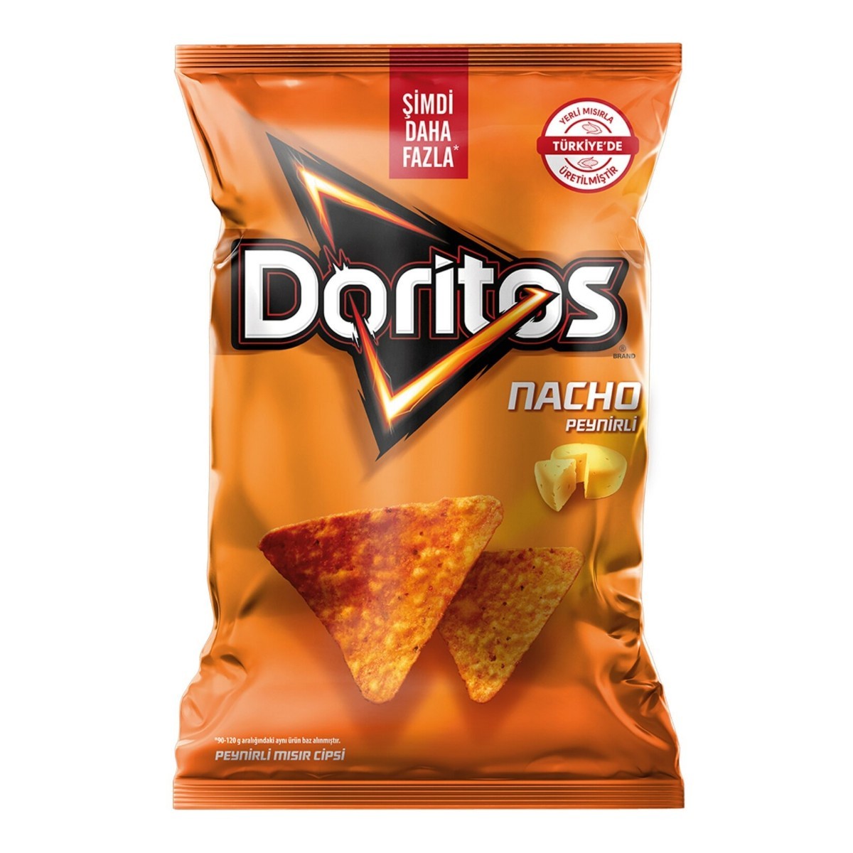 Doritos Nacho Peynirli Mısır Cipsi Süper Boy 130 Gr
