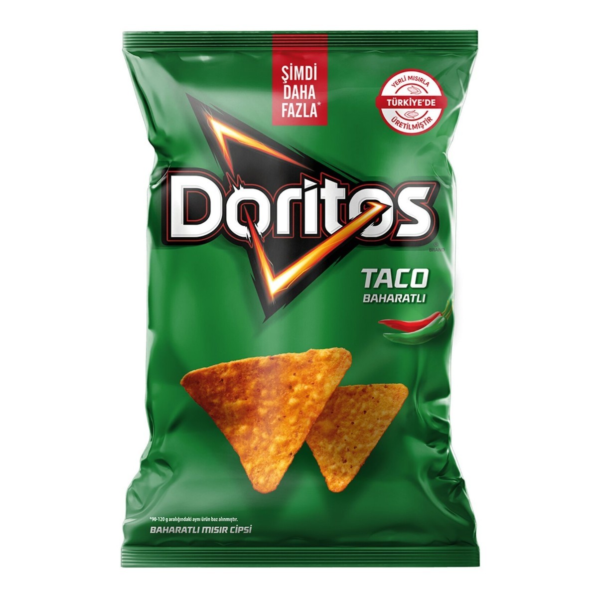 Doritos Taco Baharatlı Mısır Cipsi Süper Boy 135 Gr