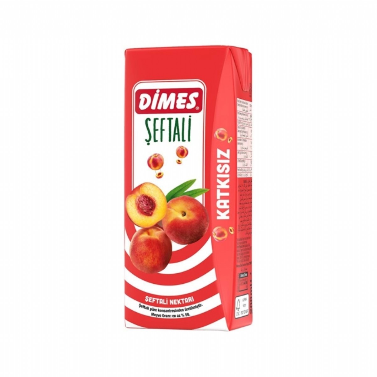 Dimes Şeftali Meyve Suyu 200 Ml