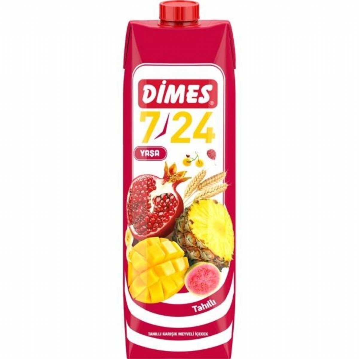 Dimes Tahıllı 7-24 Meyve Suyu 1 Lt