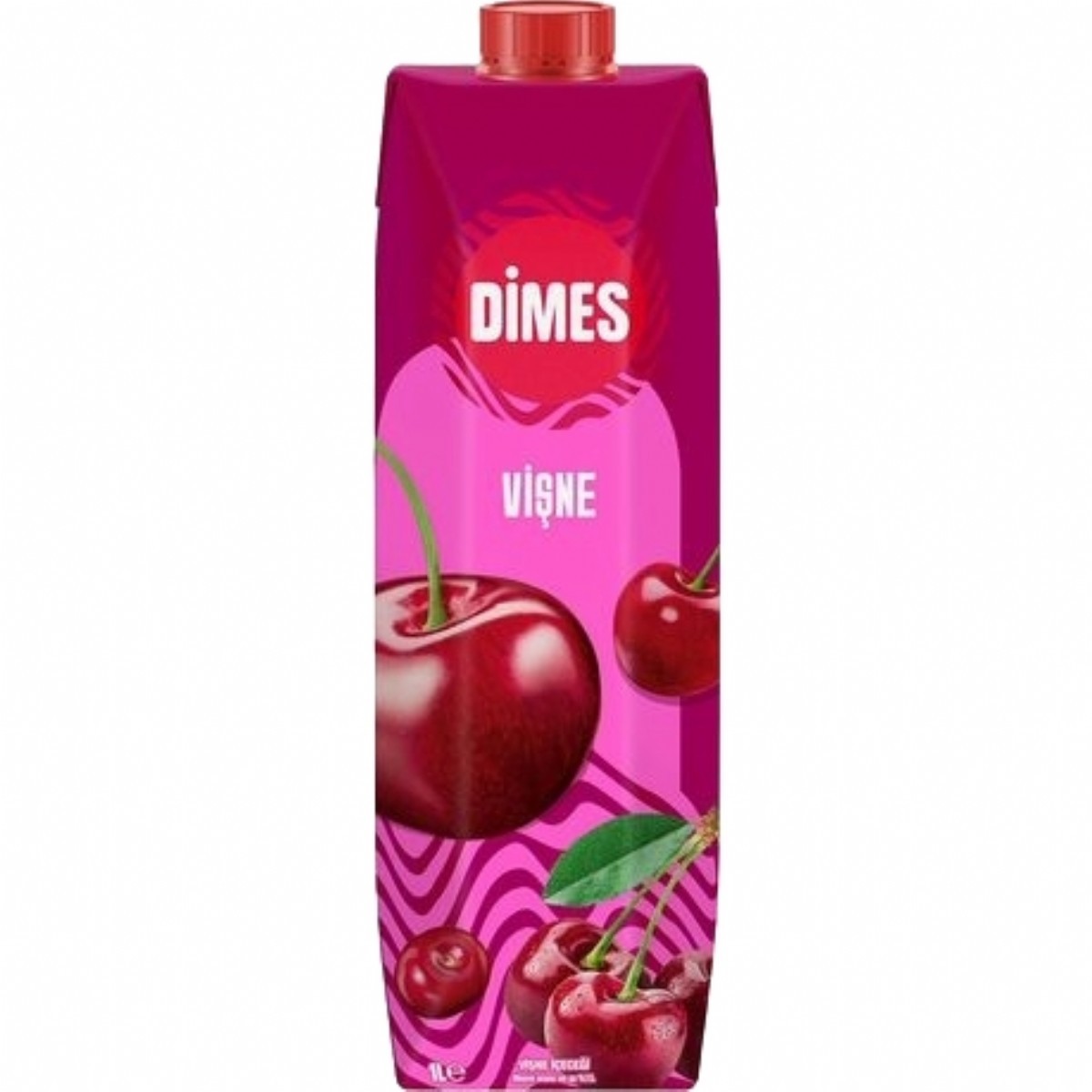 Dimes Vişne İçeceği Meyve Suyu 1Lt