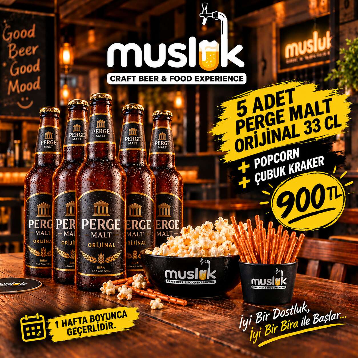 5 li Perge Bira 33cc