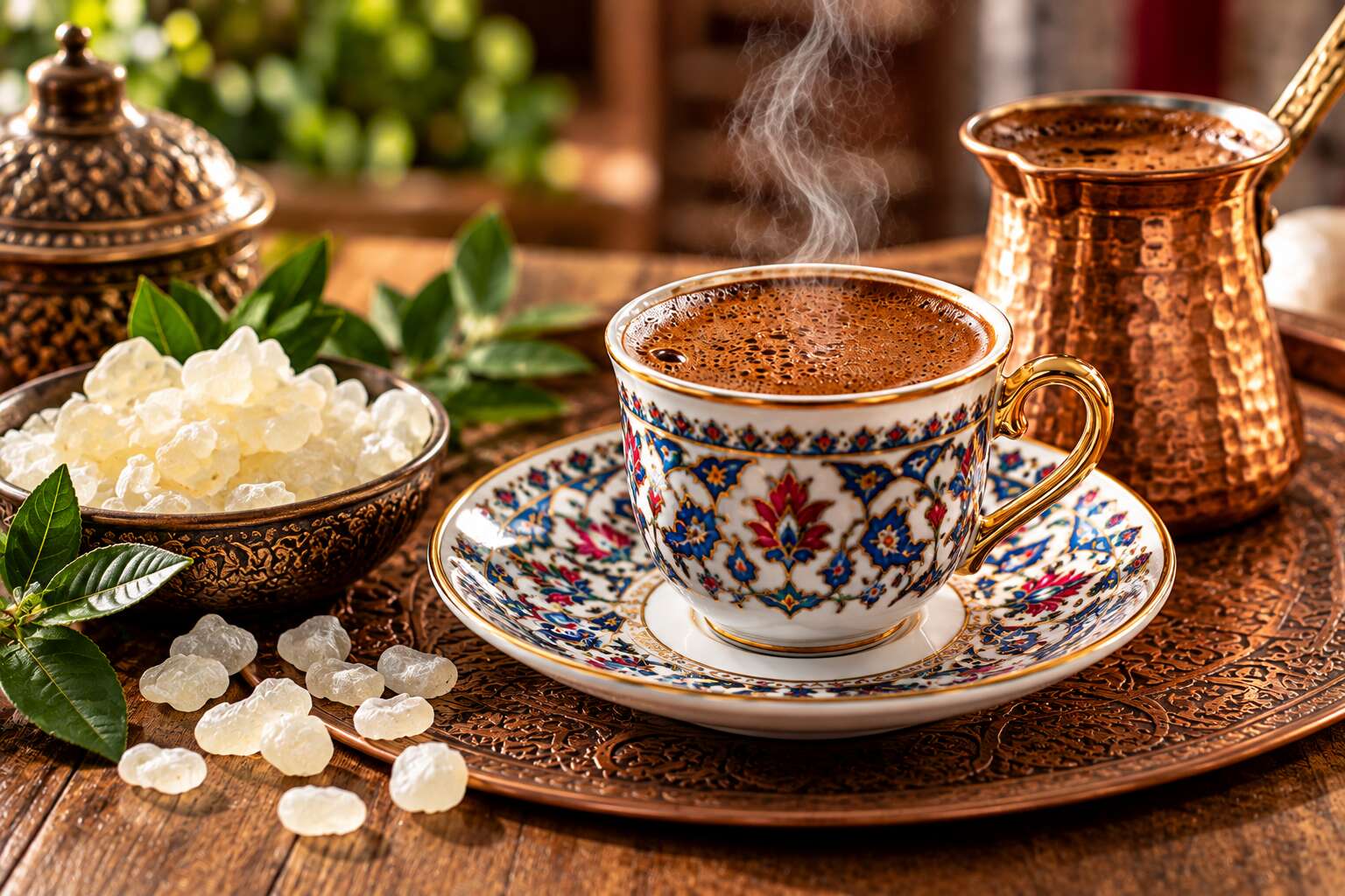 Damla Sakızlı Türk Kahvesi