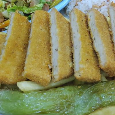 Şinitzel + Cips
