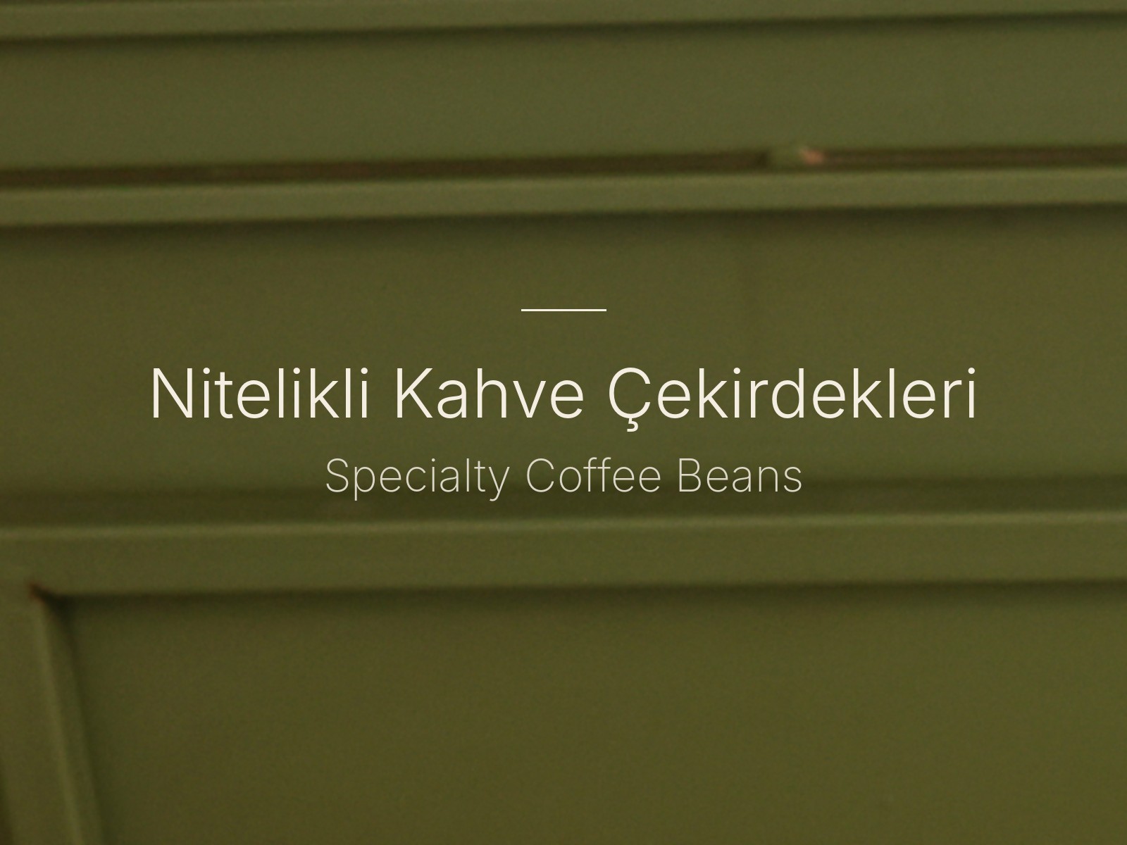 Nitelikli kahve çekirdekleri (100gr)