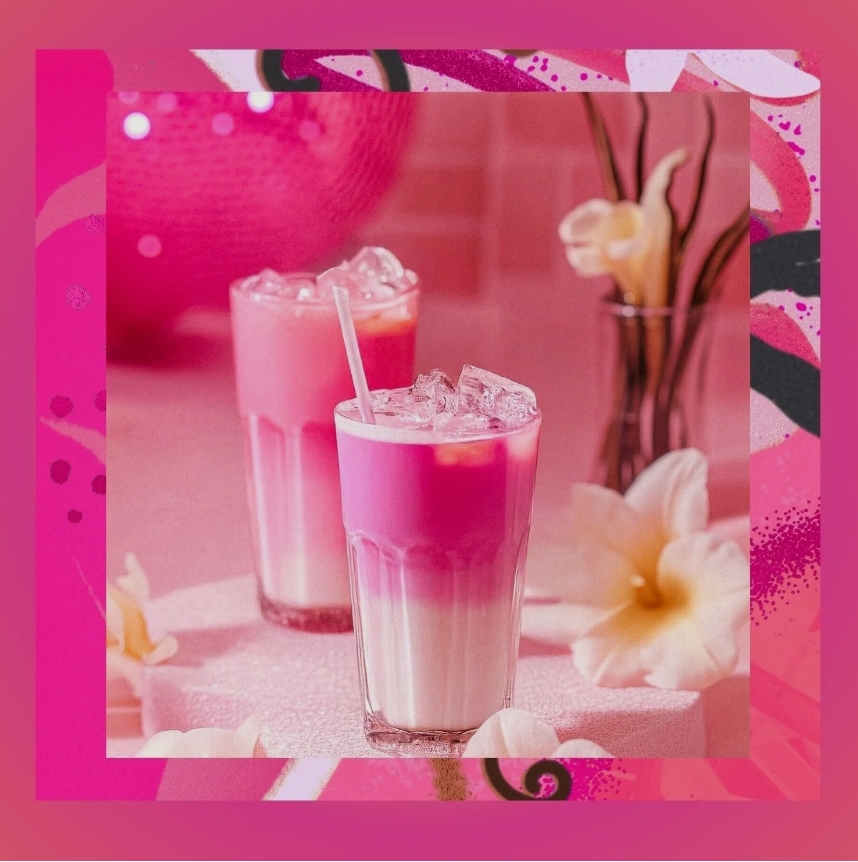 Iced Vanilya aromalı Matcha 