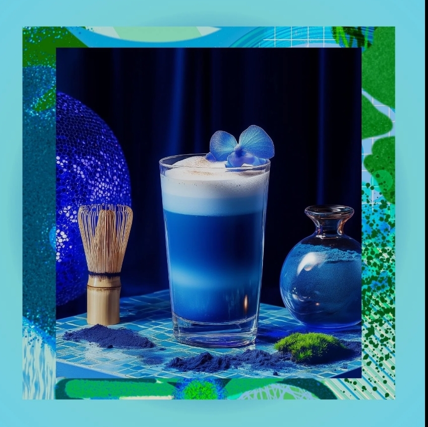 Iced Kurabiye aromalı Matcha 
