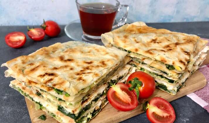 Ispanaklı Gözleme