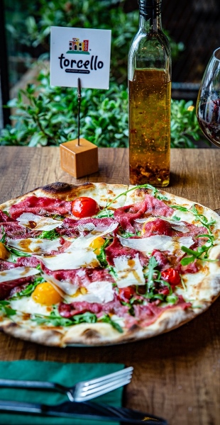 Gourmet Pizza Carpaccio