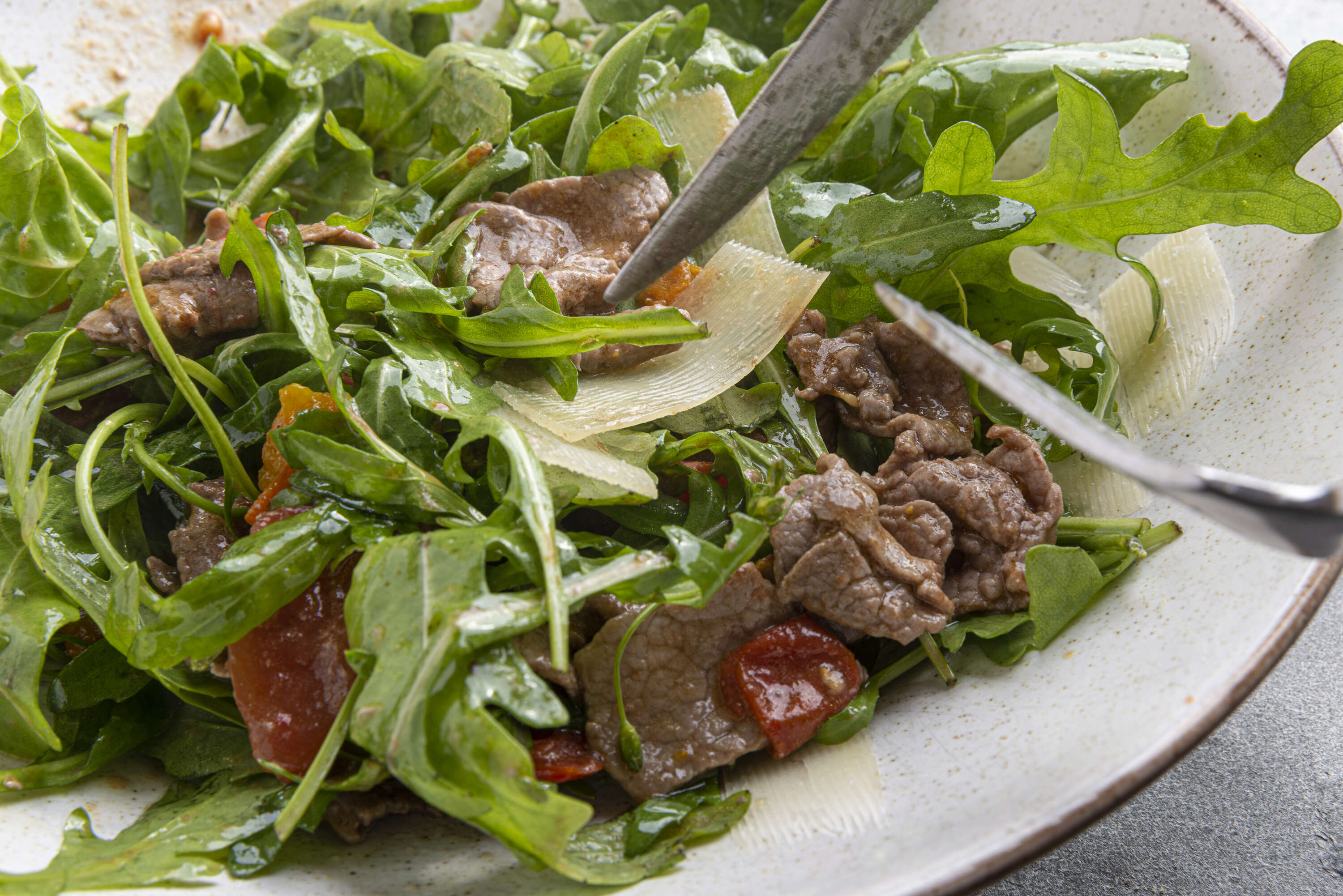 Straccetti con Rucola