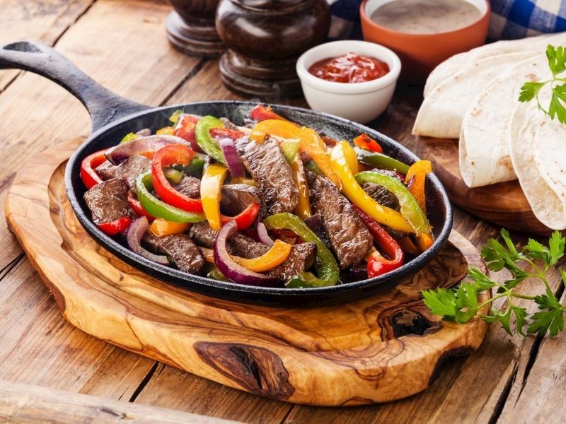 Et Fajita (Meat Fajitas)