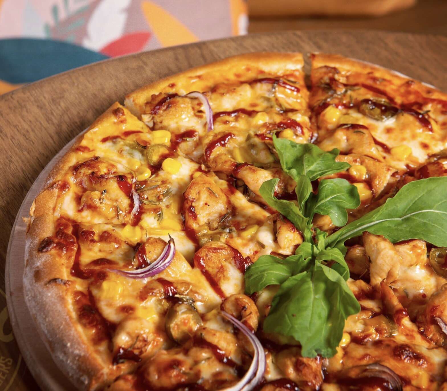 BBQ Chicken Pizza 🌶️