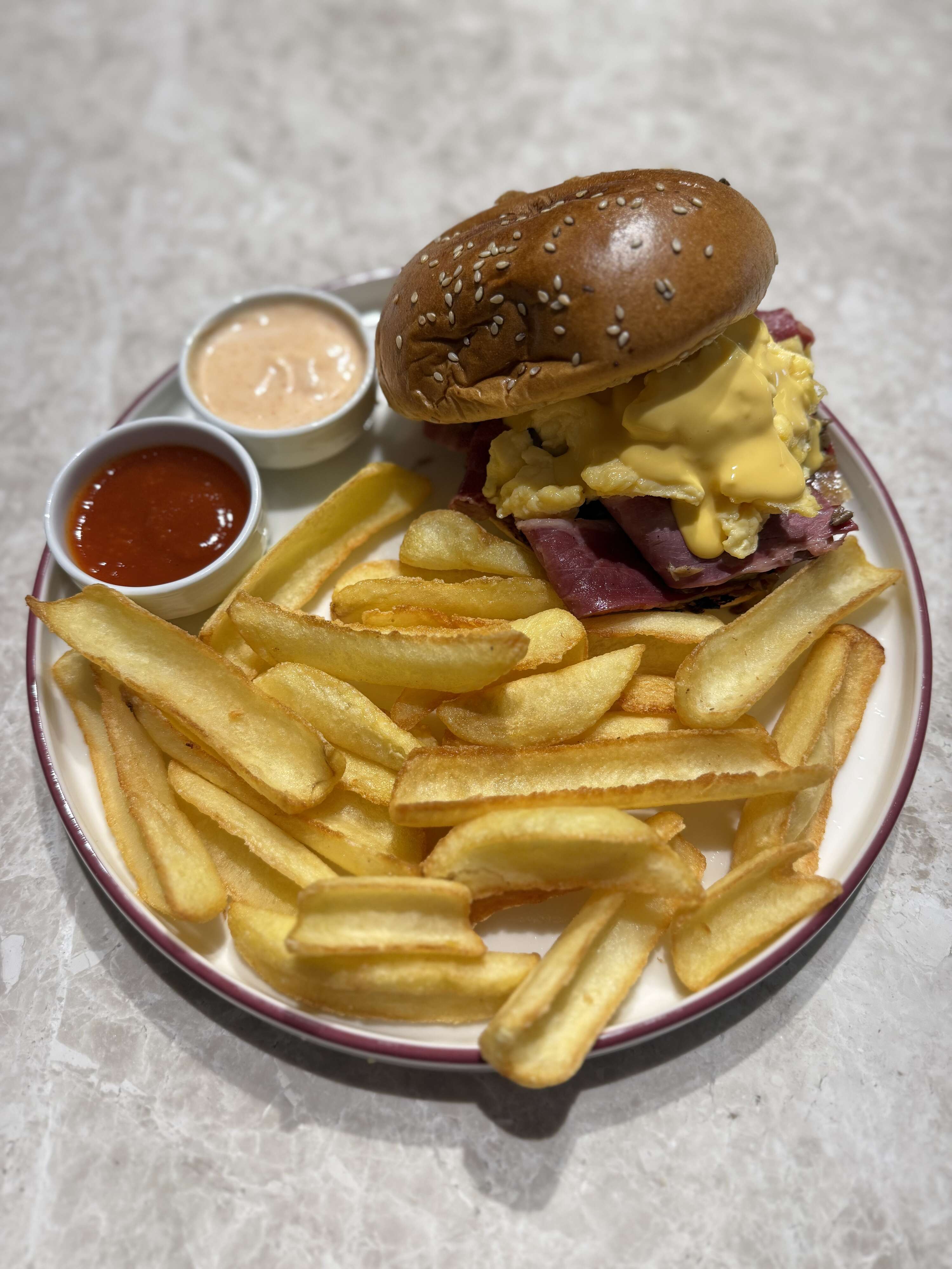 Burger Kahvaltı Et