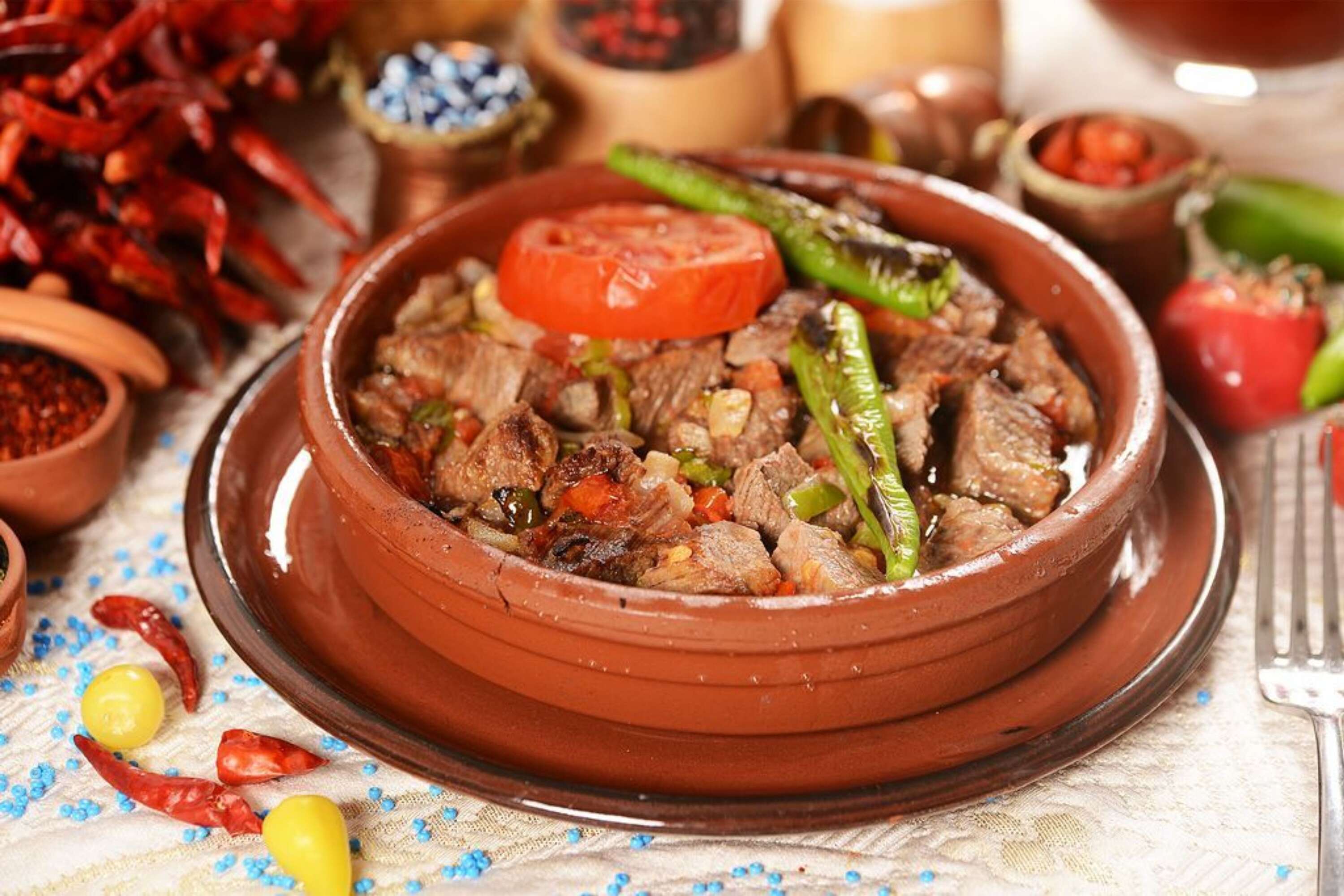 Kiremitte Kuşbaşı