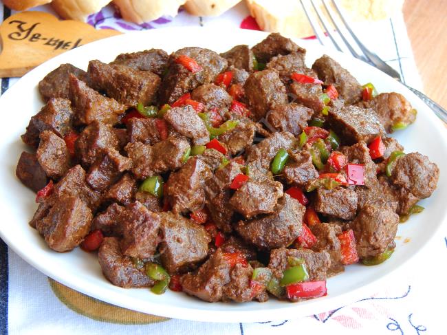 Ciğer Sote  + Pilav + Cacık